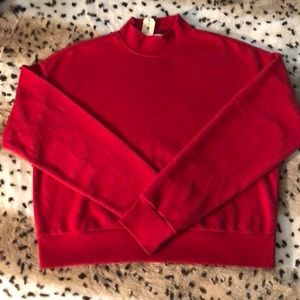 Garage mock turtleneck sweatshirt Size M